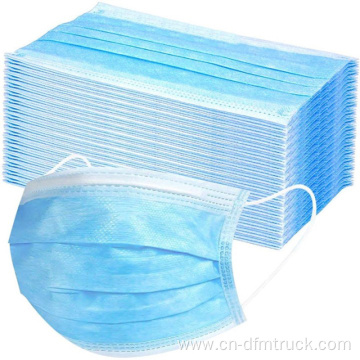 Wholesale disposable printed 3 ply surgical mask face